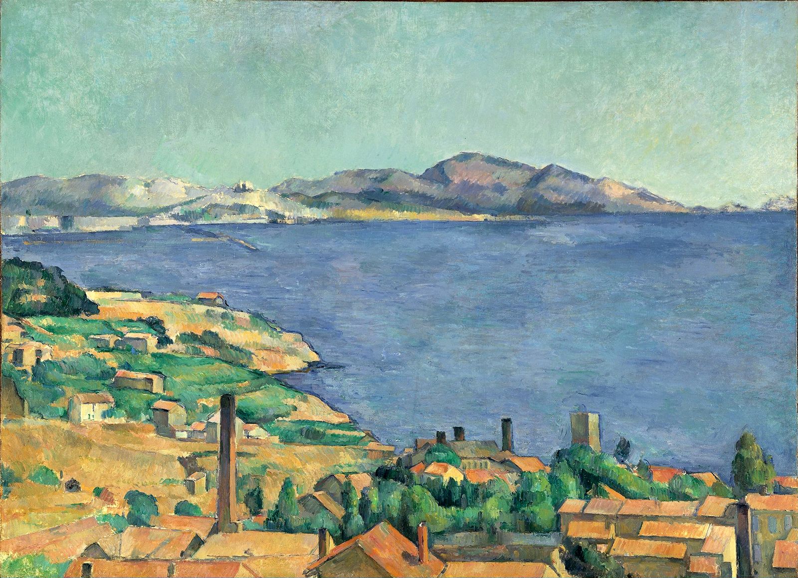 Lais Puzzle 1000 Pezzi - Paul Cézanne 'L'Estaque Con Tetti Rossi' - Capolavoro Post-Impressionista - 3
