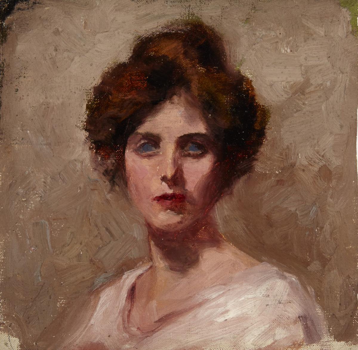 伯莎 Bertha May Ingle – 自画像 Self-Portrait