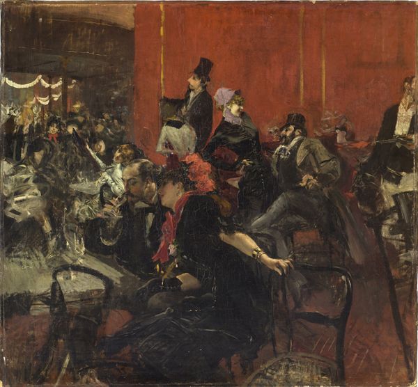 乔瓦尼·波尔蒂尼 Boldini Giovanni – 宴会 Feast Scene