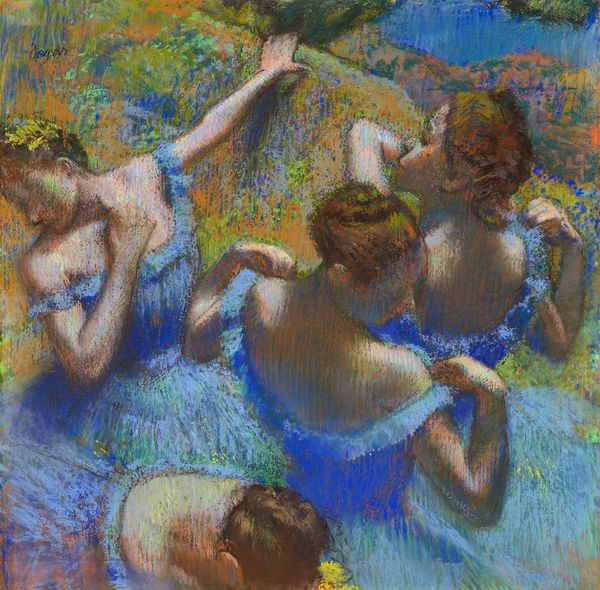 埃德加·德加 Edgar·Degas – 蓝天鹅 Blue Dancers