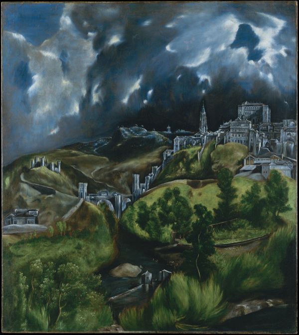 埃尔·格列柯 El Greco – 托雷多风景 View of Toledo