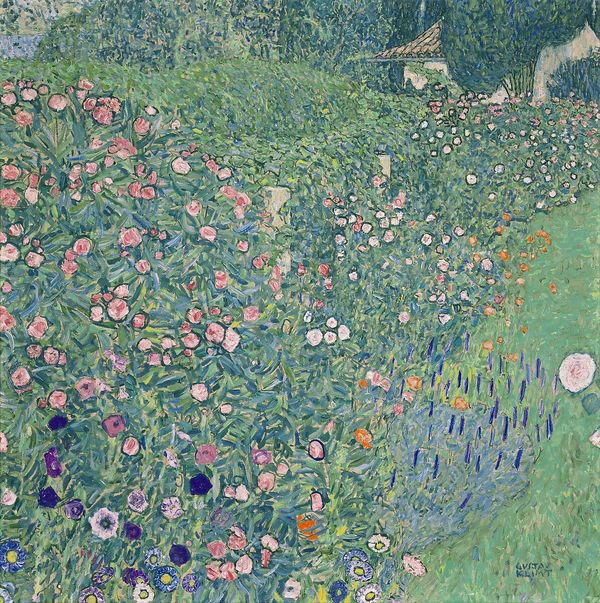 古斯塔夫·克里姆特 Gustav Klimt -拥有满园春色关不住的花园