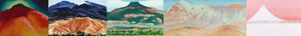 仁者乐山·Georgia O'Keeffe 欧姬芙作品简析